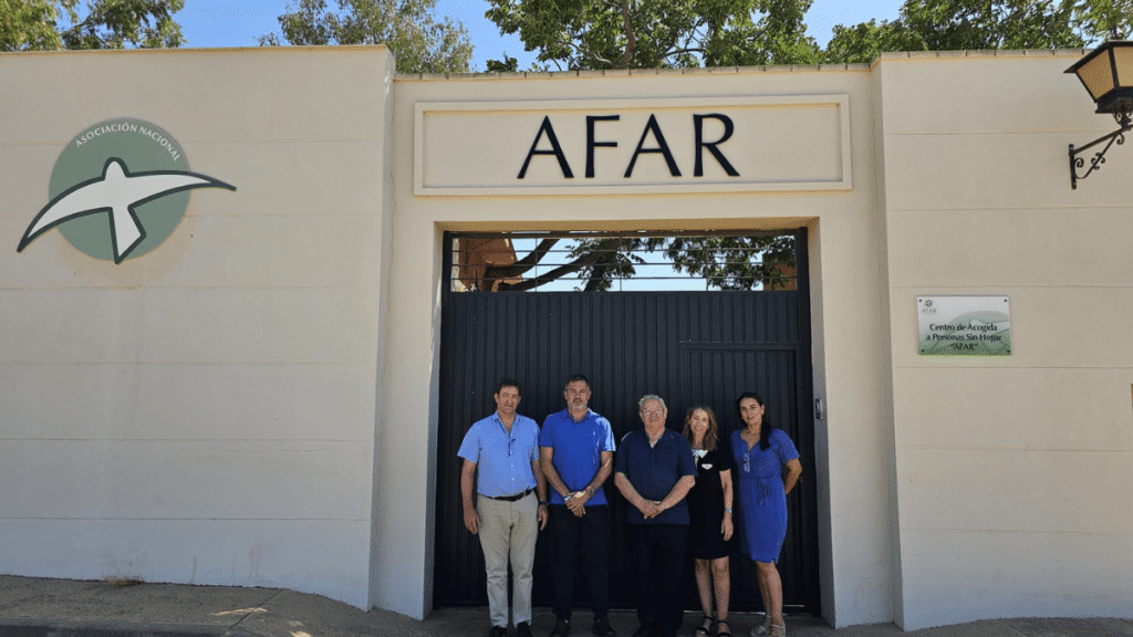 Donación instalación solar a AFAR por Insolac Renovables