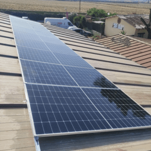 placas solares de Insolac Renovanles en el para perros Benjamín Menhert