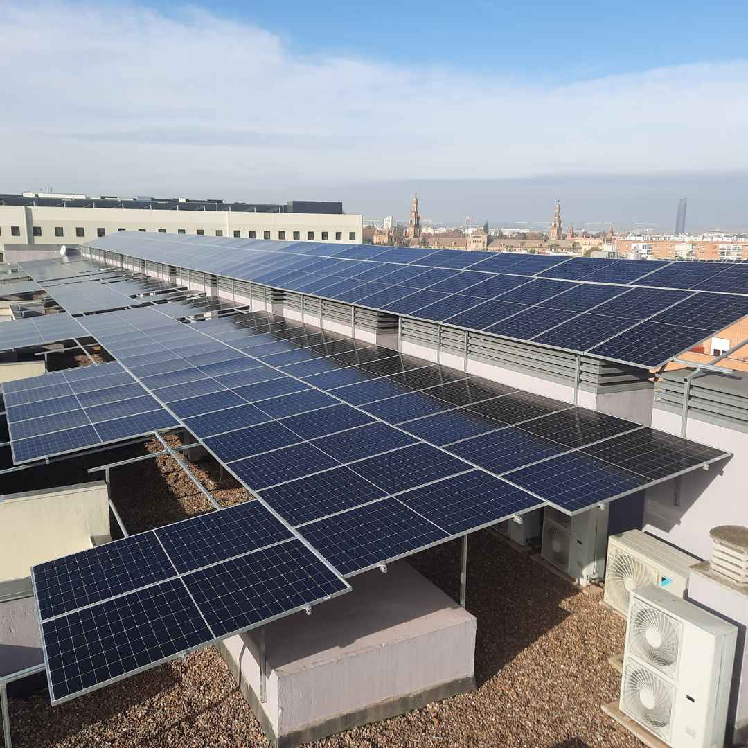 Instalación solar en comunidad de vecinos