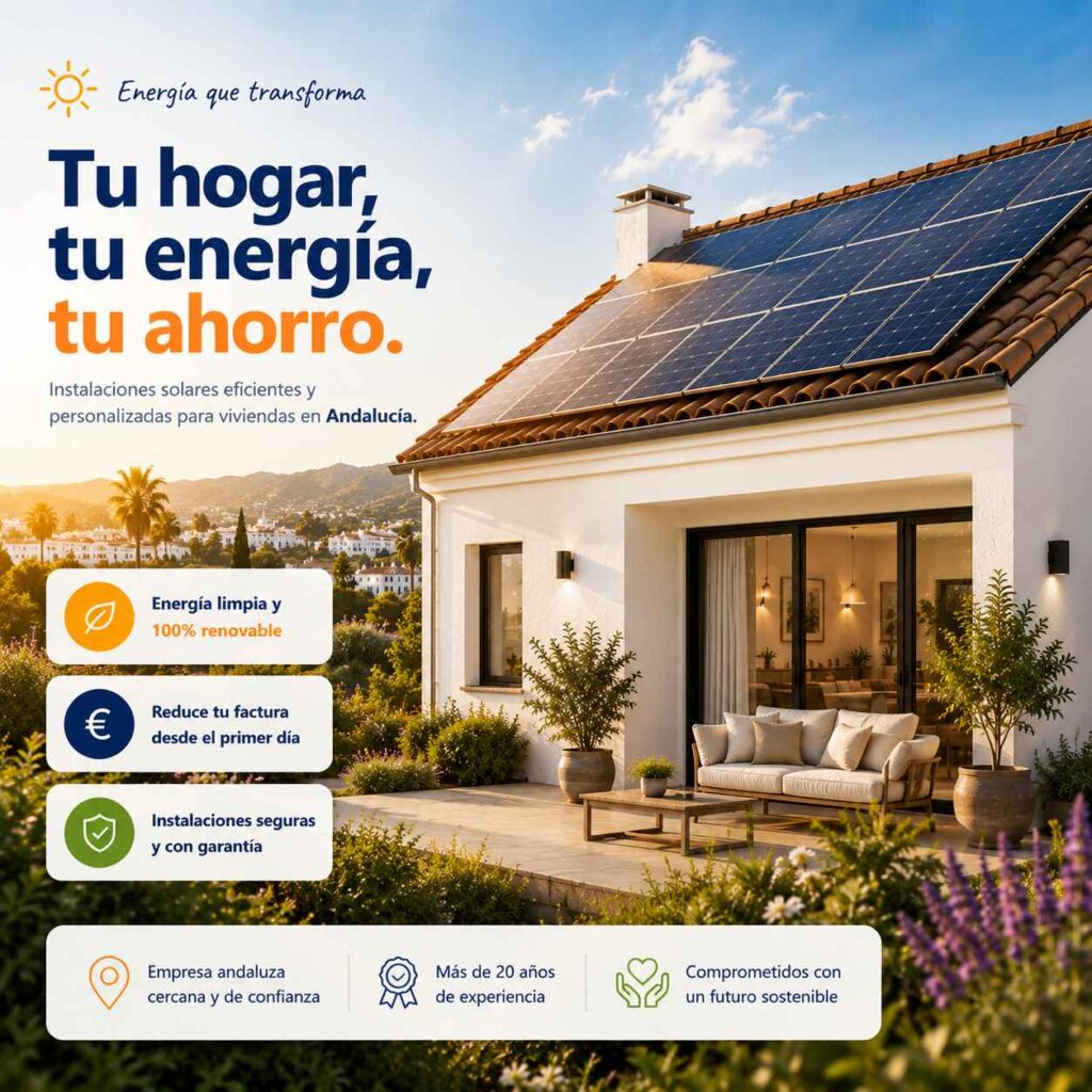 placas solares para viviendas unifamiliares