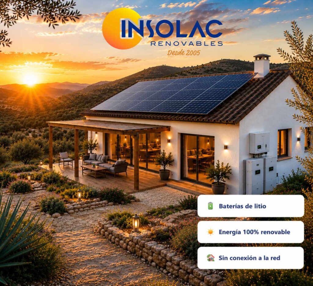 Instalación Solar Aislada de la Red Eléctrica