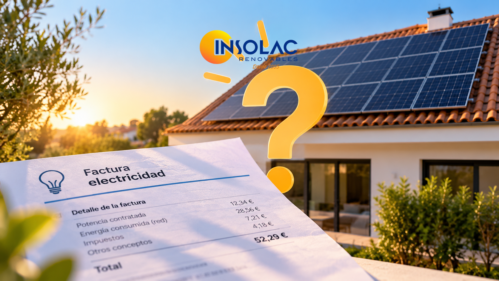 Por qué pago luz si tengo placas solares instaladas en mi vivienda